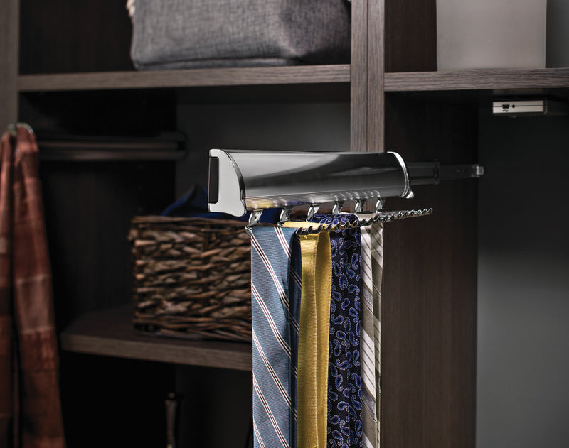 Pull-Out Tie Rack
