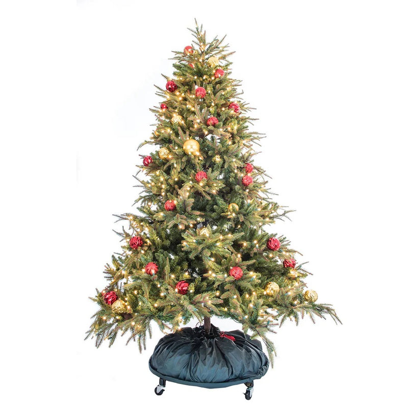 Upright Decorated Christmas Tree Storage Bag