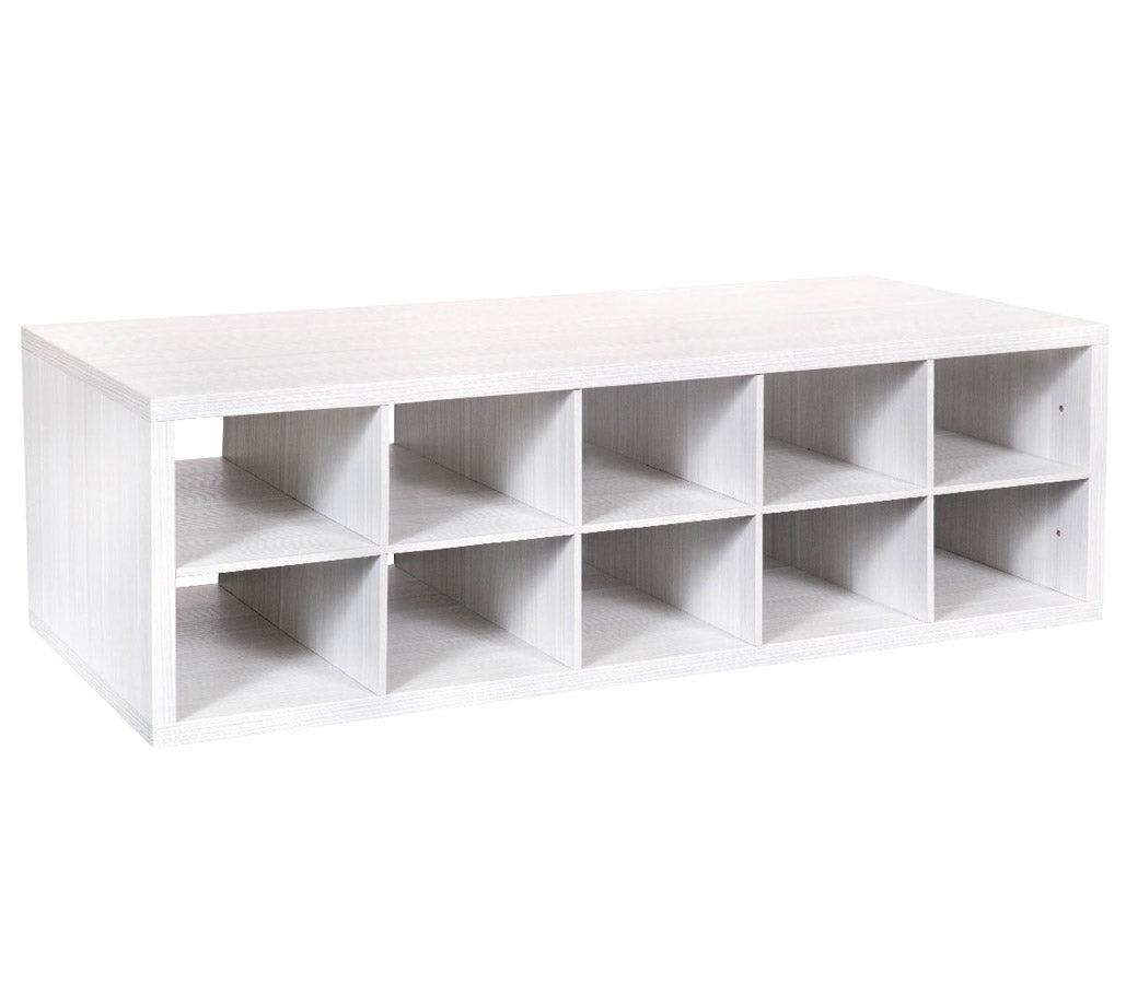 Double Hang Big O-Box Cubby Unit - Snowdrift Live – Organize-It