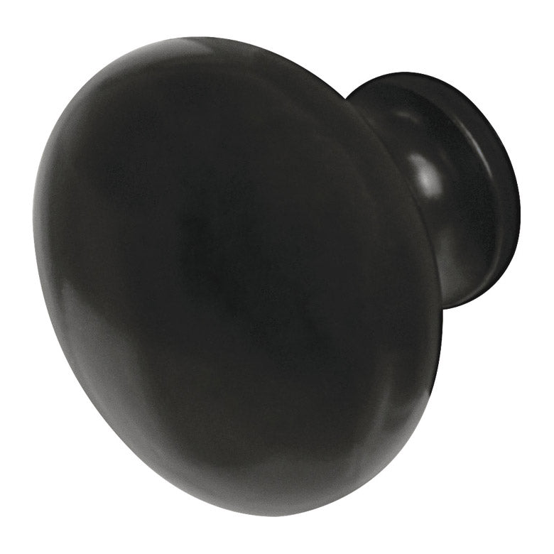 Round Cabinet Knob - Oil Rubbed Bronze