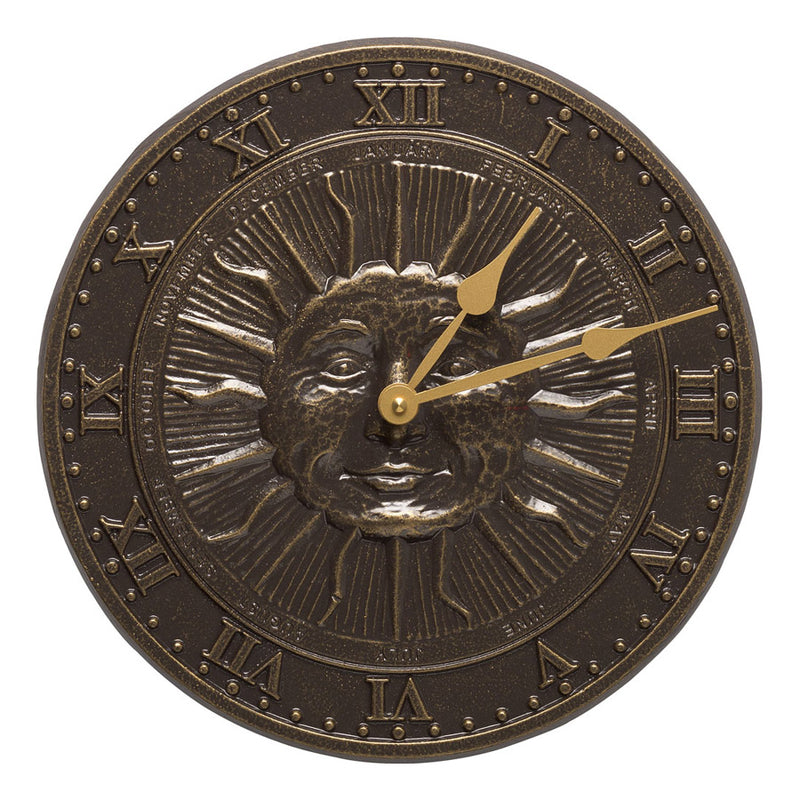 Sunface Outdoor Clock