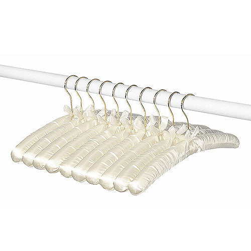 Satin Padded Hangers - Cream Tone