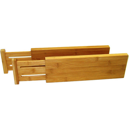Expanding Bamboo Drawer Dividers - Deep