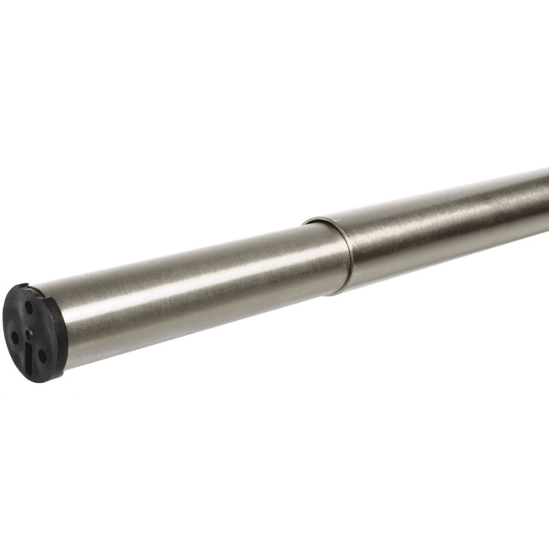 Adjustable Closet Rod - Brushed Nickel