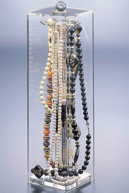 Acrylic necklace holder deals