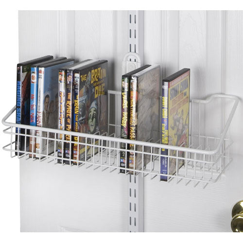 Dvd Flip Racks freedomRail Over the Door DVD Rack – Organize-It