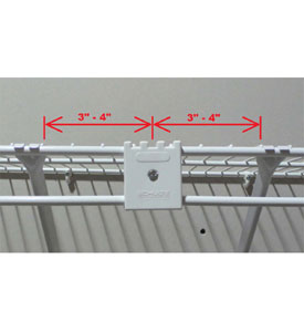 Wire Shelf Joiner Clip Kit