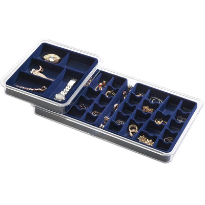 Necklace Holder Jewelry Organizer - Blue