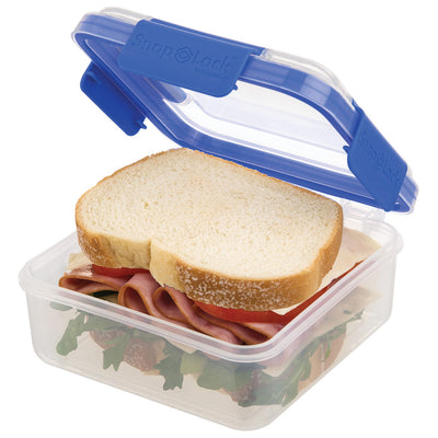 Progressive Snap-Lock Sandwich Container
