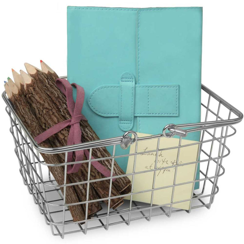 Small Wire Basket with Handles