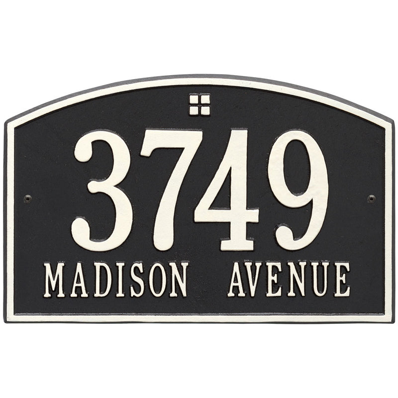 Cape Charles Address Plaque - Two-Line