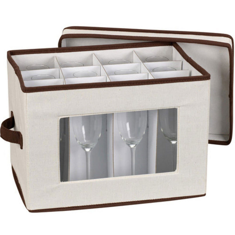 Vision Canvas Champagne Flute Storage Box
