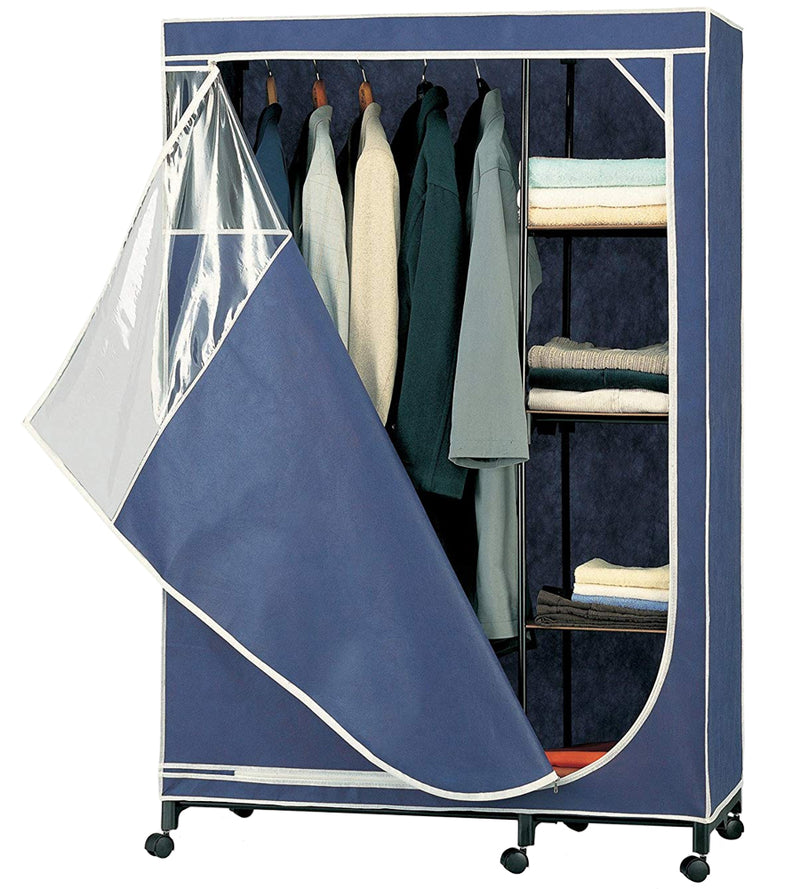 Clothes Armoire With Shelves