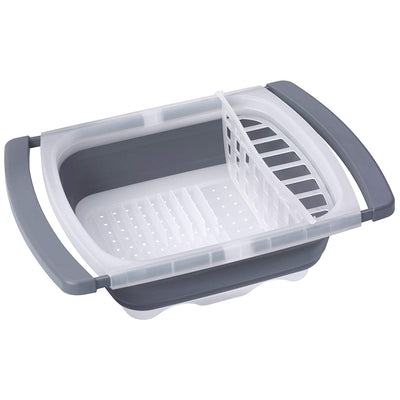 Collapsible Dish Drainer - Gray