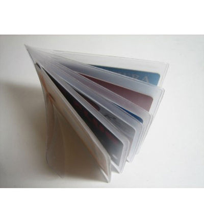 Clear Plastic Wallet Windows - Bi-Fold
