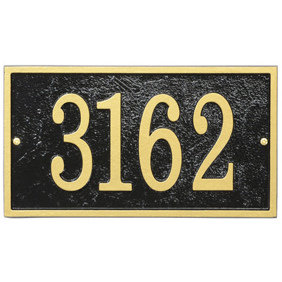 Home Address Plaque - Rectangle - Fast and Easy