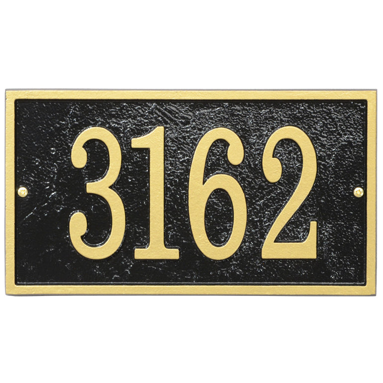 Home Address Plaque - Rectangle - Fast and Easy