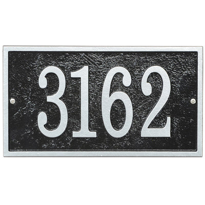 Home Address Plaque - Rectangle - Fast and Easy