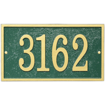 Home Address Plaque - Rectangle - Fast and Easy