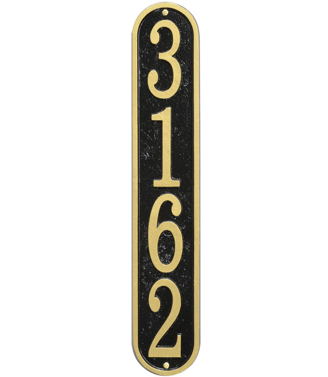 House Address Plaque - Vertical - Fast and Easy