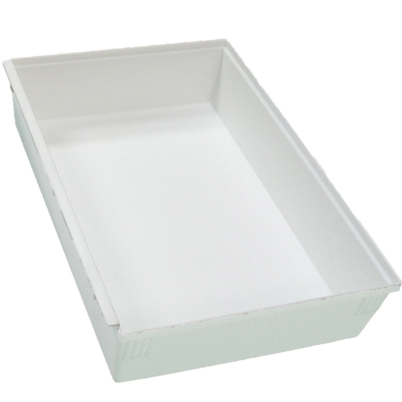 Interlocking Plastic Bins - White