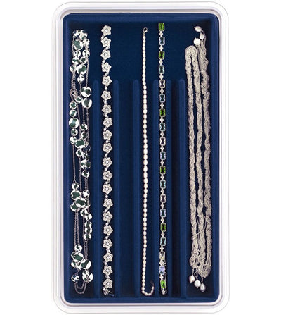 Necklace Holder Jewelry Organizer - Blue