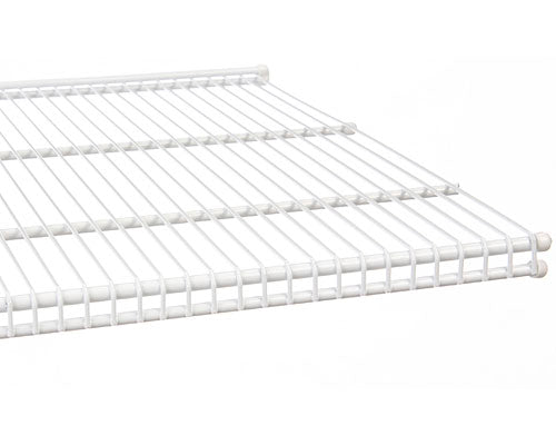 freedomRail 20 Inch Profile Wire Shelving - White
