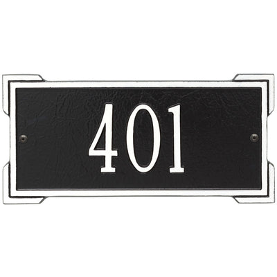 Roanoke Entryway Home Address Plaque