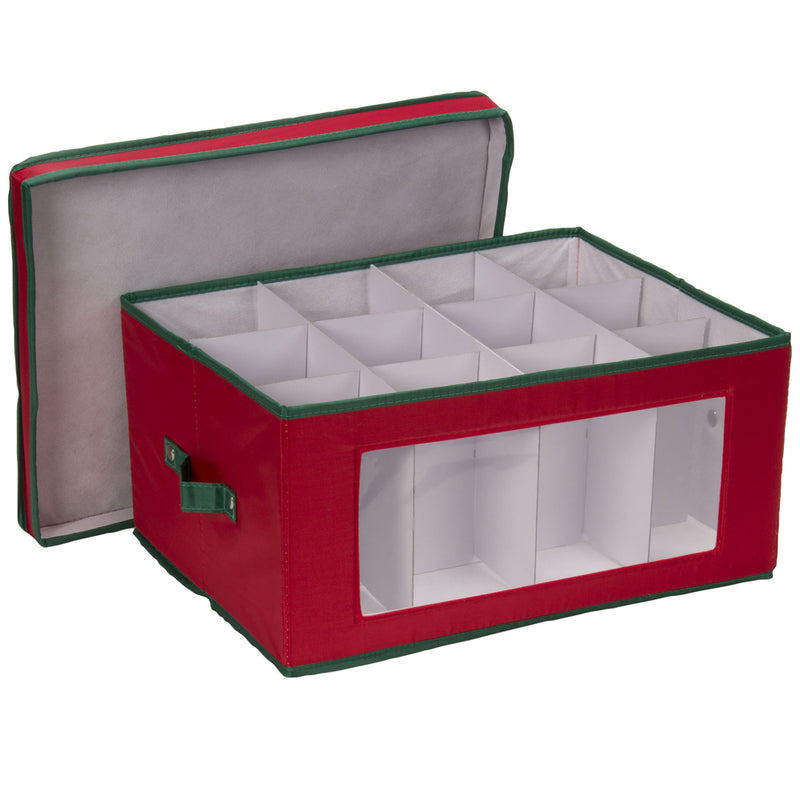 Holiday Wine Glass Storage Box