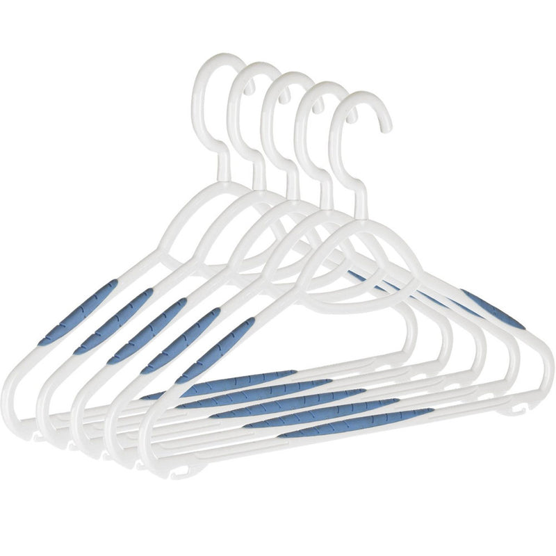 Sure-Grip Plastic Clothing Hangers