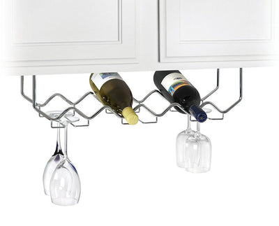 Under Cabinet Wine and Stemware Rack