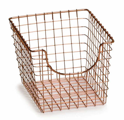 Wire Basket - Copper