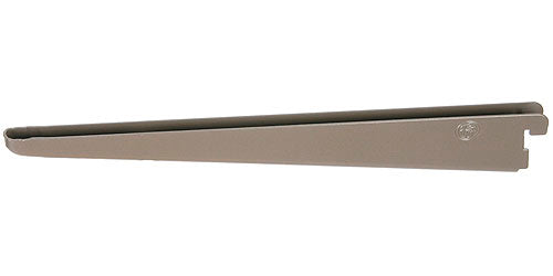 12.5 Inch Solid Wood Shelf Bracket - Nickel