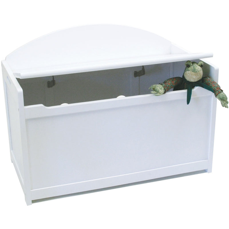 Wooden Toy Chest - White