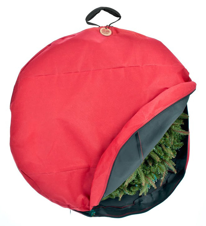 Wreath Storage Bag with Direct Suspend Handle